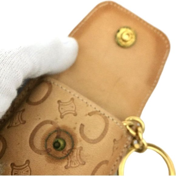 671131S Celine Case C Macadam Brown Leather - Picture 8 of 9